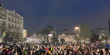 Belgrado, 15 marzo 2025 - Foto Massimo Moratti